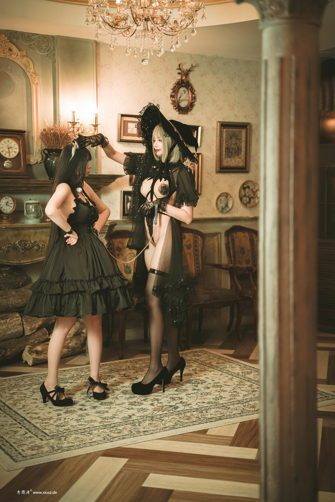 落落Raku - NO.011 魔女と黑猫[57P]