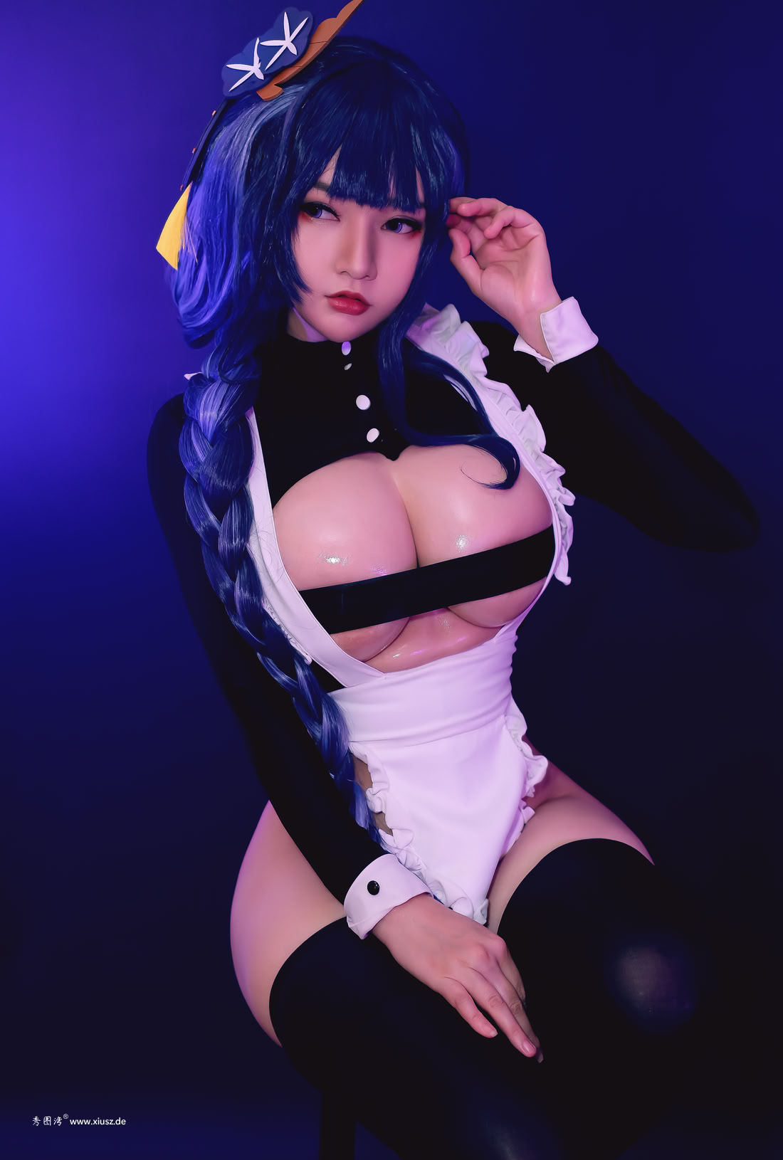 Potato Godzilla NO.063 Maid Raiden Shogun [17P]