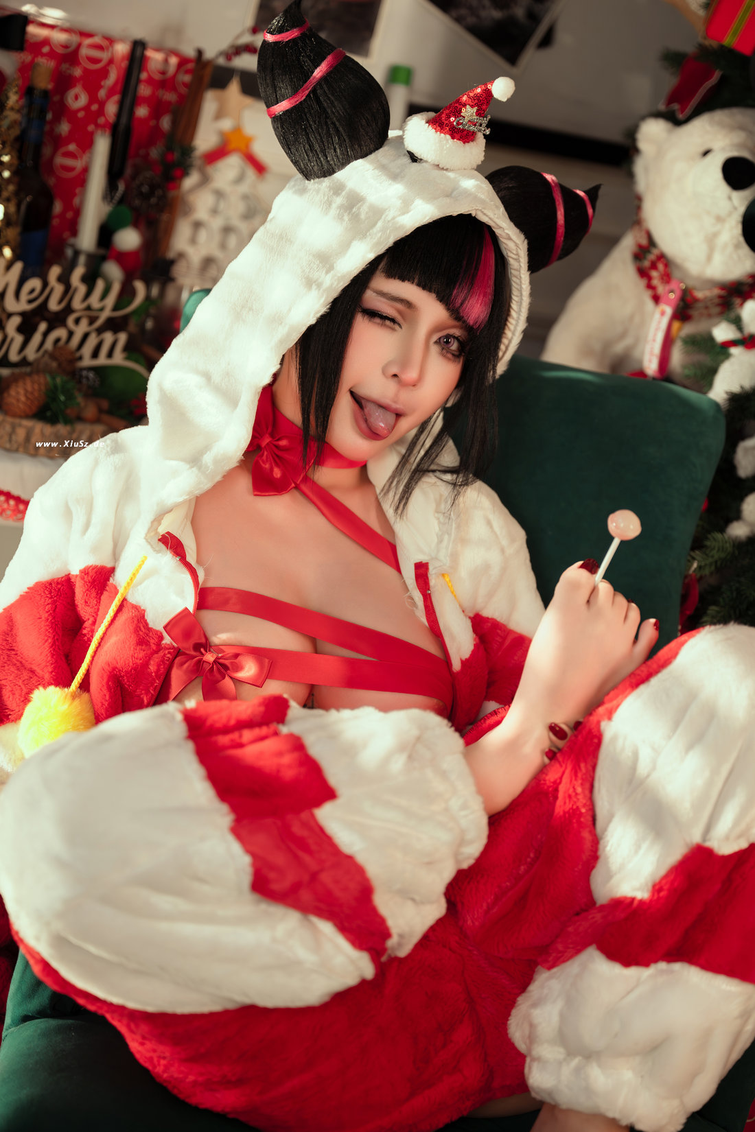 Umeko J – NO.130 Juri Han Xmas Street Fighter [107P]