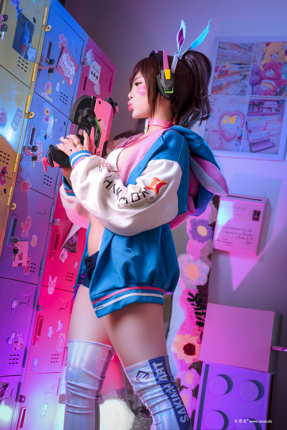ZinieQ – NO.094 D.Va Sakimichan Art[39P]
