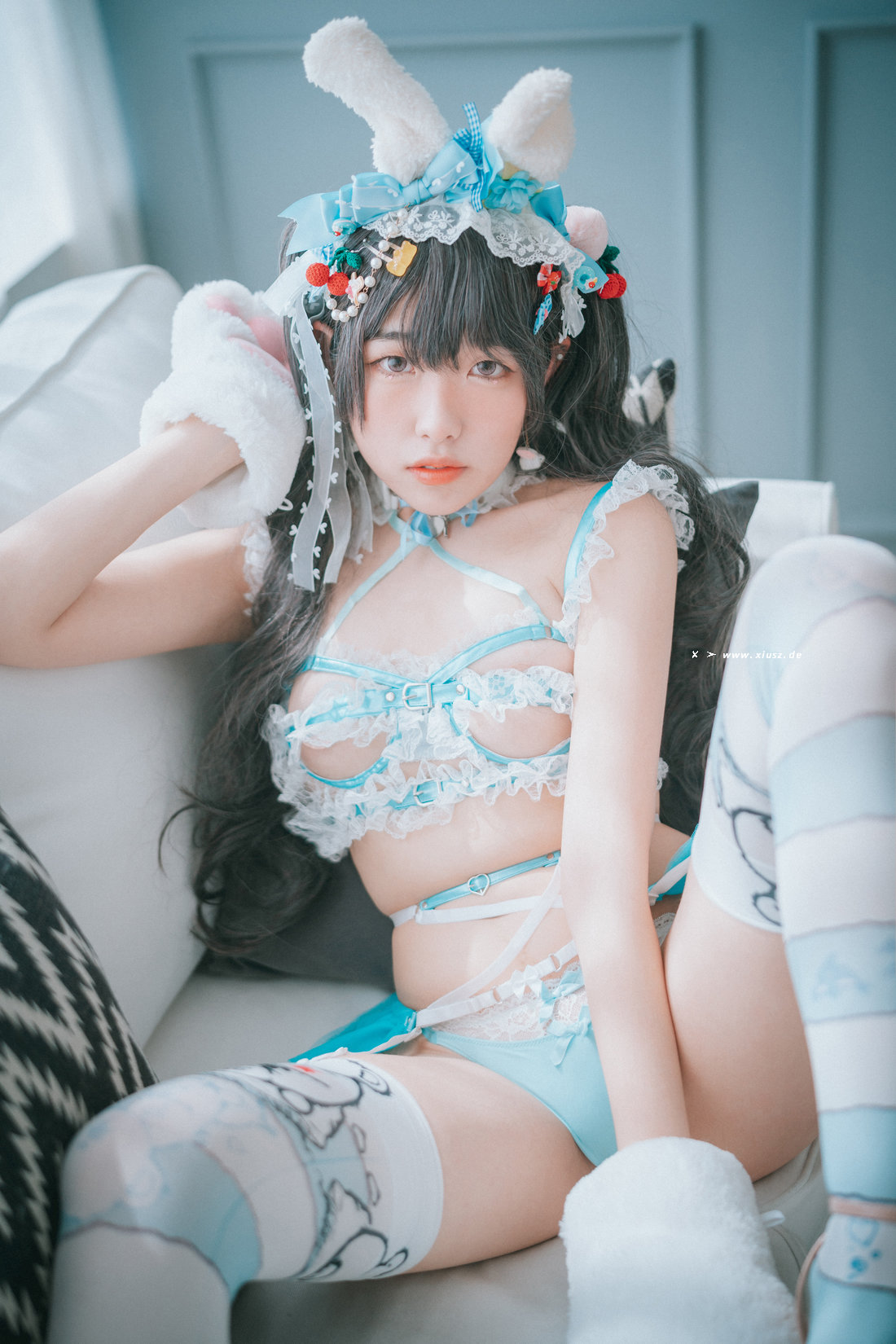 Sonson(손손) - NO.005 Turquoise Bunny[50P]