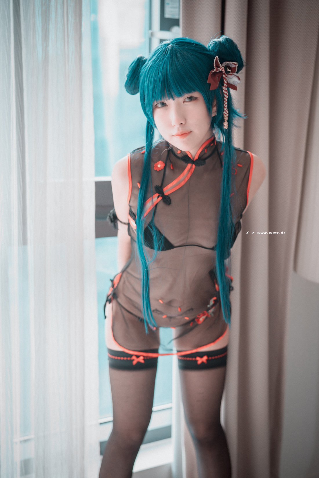 Sonson(손손) - NO.015 Sheer Qipao Girl[45P]