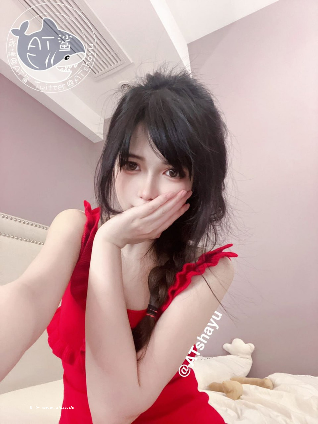 AT鲨 – NO.087 小红裙[60P]