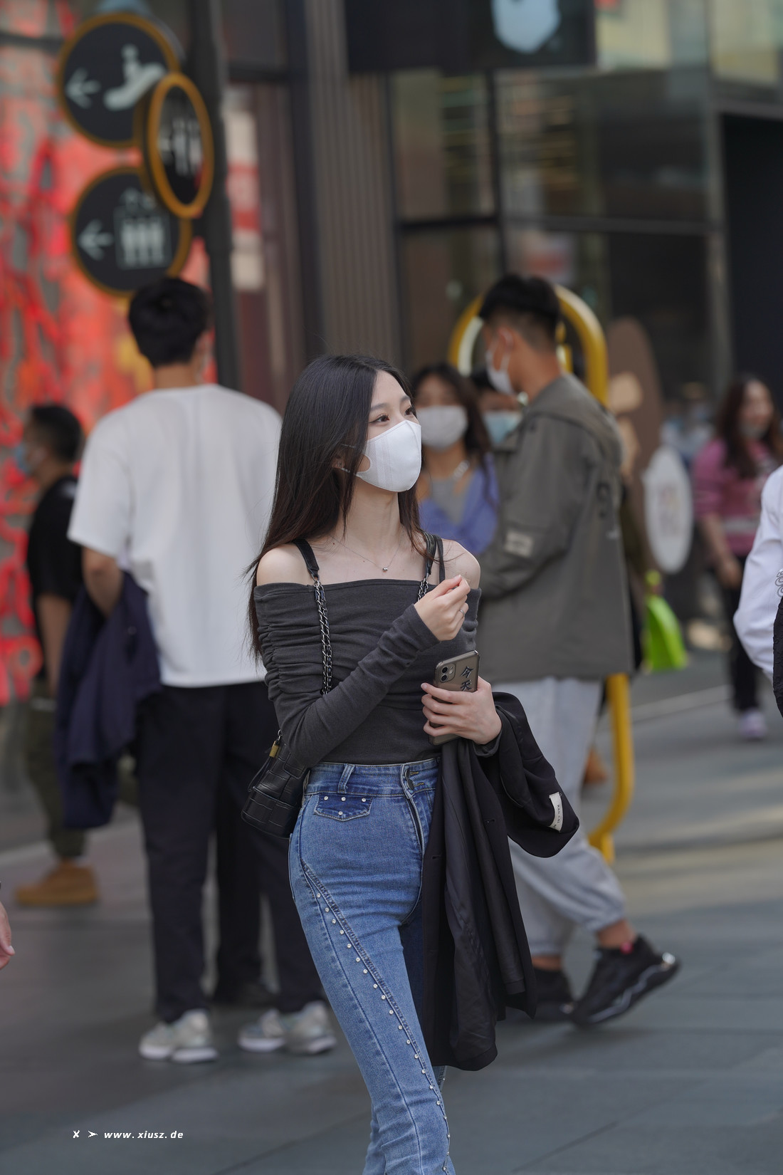 [精选街拍] Vol.299 清秀甜美牛仔裤 [54P]