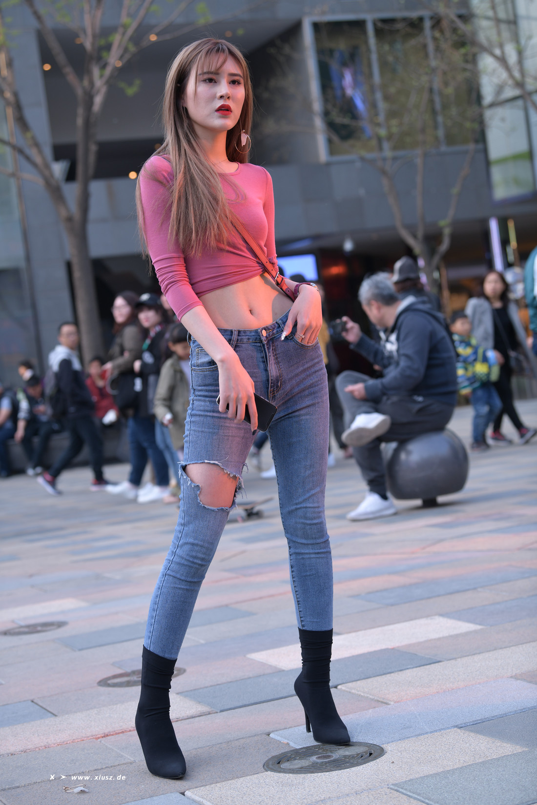 [精选街拍] Vol.315 飒爽短靴牛仔 [144P]