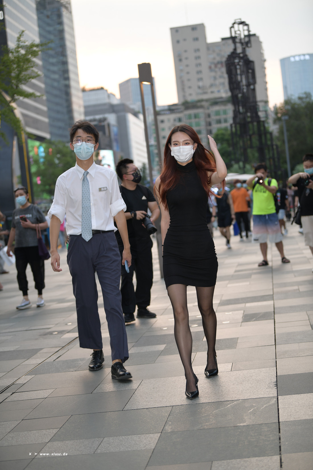 [精选街拍] Vol.344 黑色连衣裙显白 [127P]