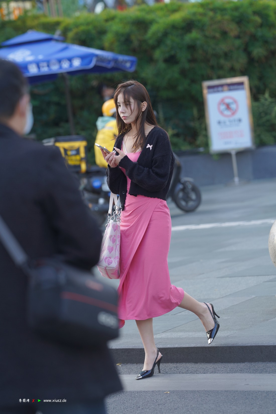 [精选街拍] Vol.359 甜美粉色长裙 [152P]